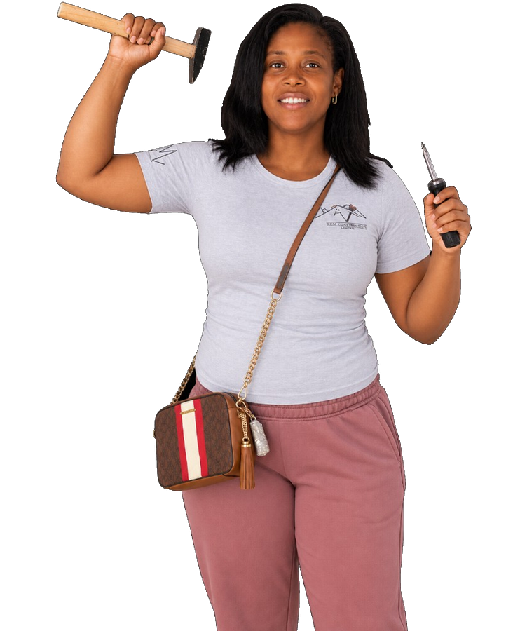 XCM Construction team member with tools